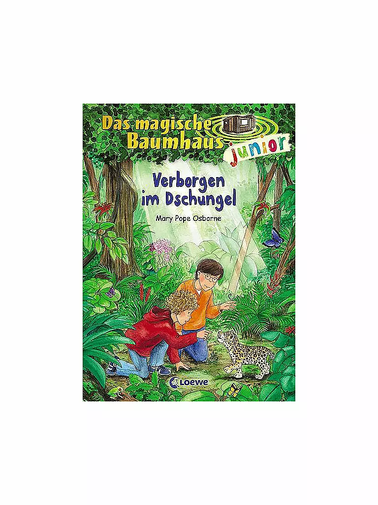 LOEWE VERLAG | Libro - La casa del árbol mágica junior - Escondido en la jungla (6) | Sin color