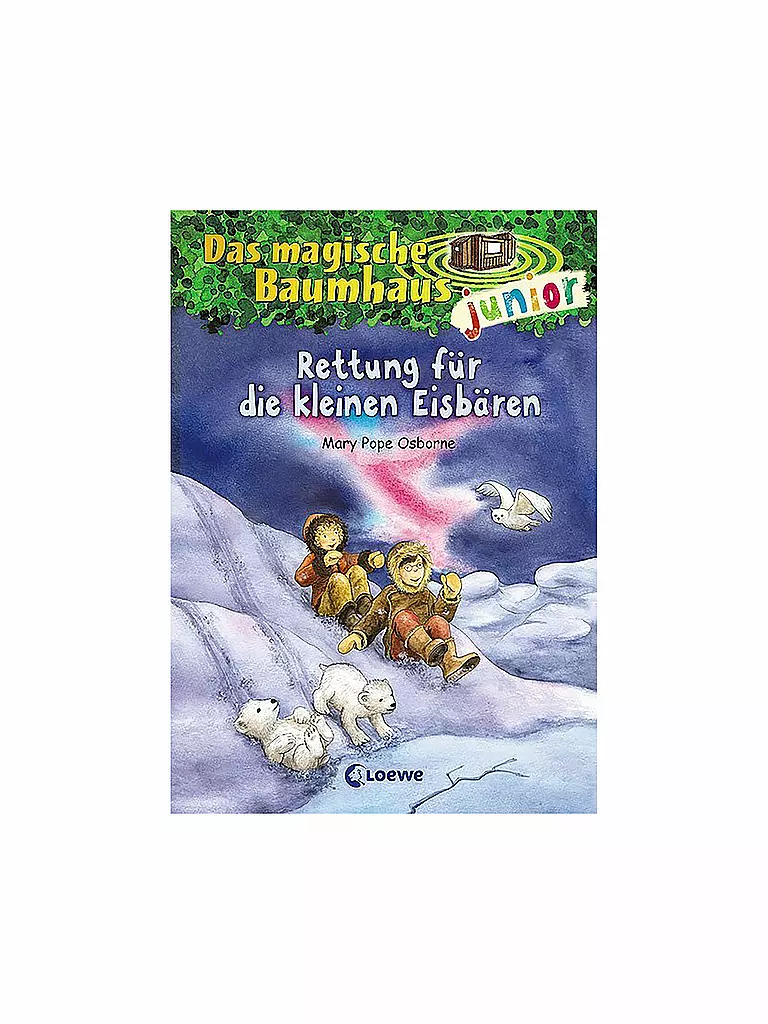 LOEWE VERLAG | Libro - La casa del árbol mágica junior - Rescate para los pequeños osos polares (12) | Sin color