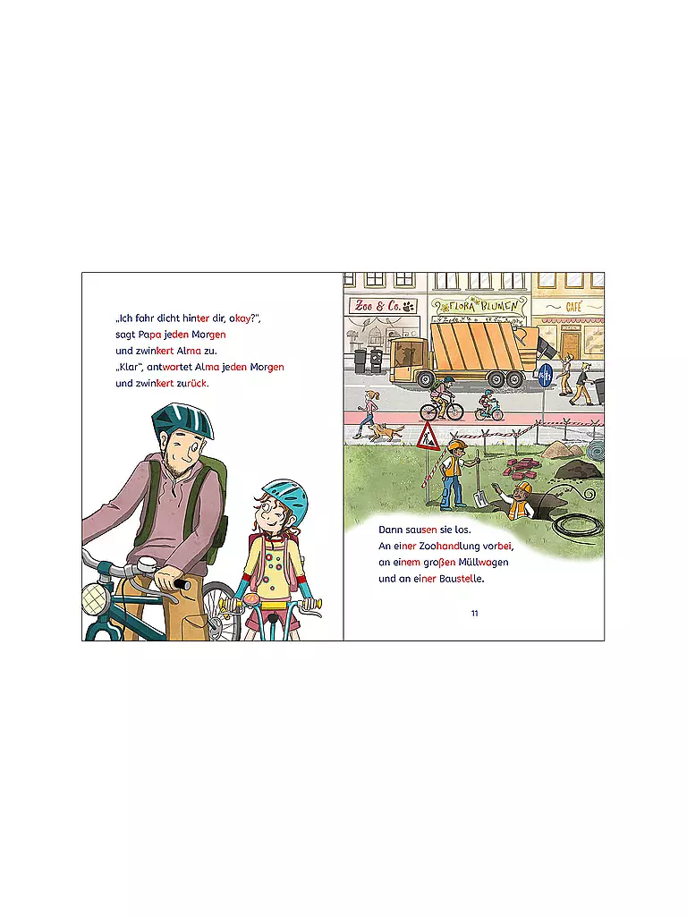 LOEWE VERLAG | Libro - Leselöwen - fuerte y seguro en la escuela - Presto atención en el tráfico | 