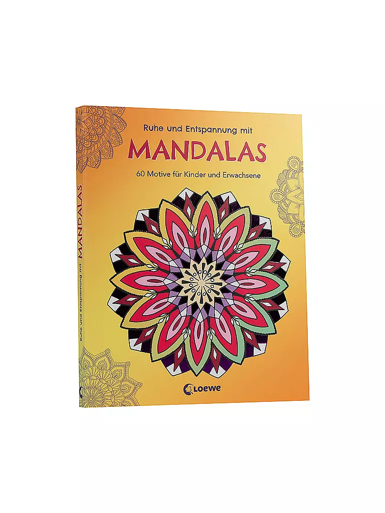 LOEWE VERLAG | Malbuch - Ruhe und Entspannung mit Mandalas  | Sin color