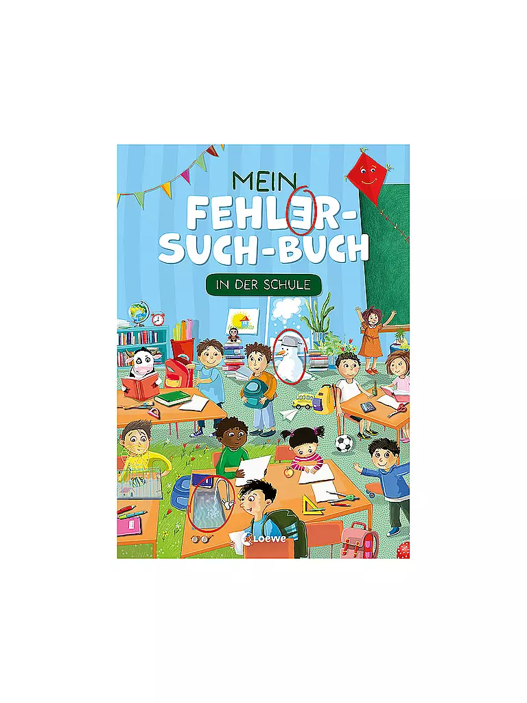 LOEWE VERLAG | Mein Fehler-Such-Buch - In der Schule | Sin color