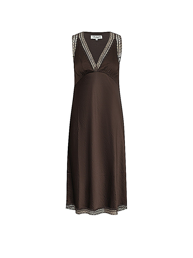 Lollys Laundry Vestido midi CLARILL marrón