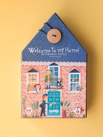 LONDJI | Puzzle WELCOME TO MY HOME 36 piezas