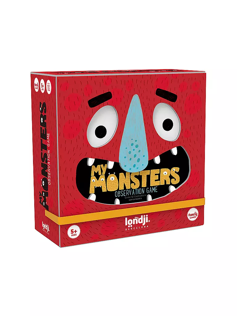 LONDJI | Juego de cartas MY MONSTERS | Multicolor