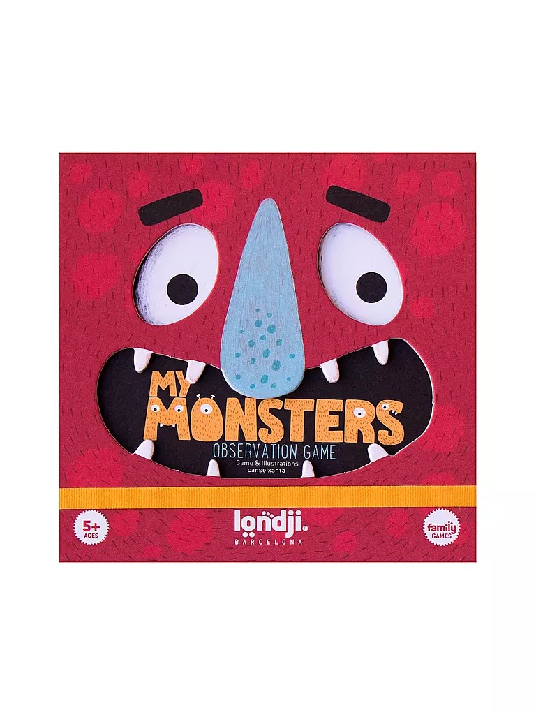 LONDJI | Juego de cartas MY MONSTERS | Multicolor