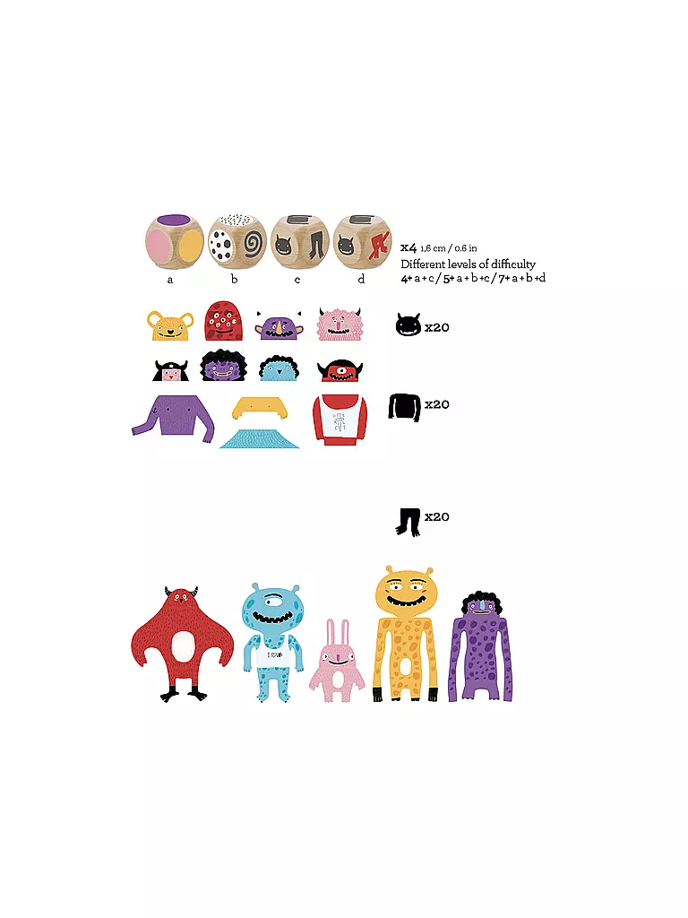 LONDJI | Juego de cartas MY MONSTERS | 