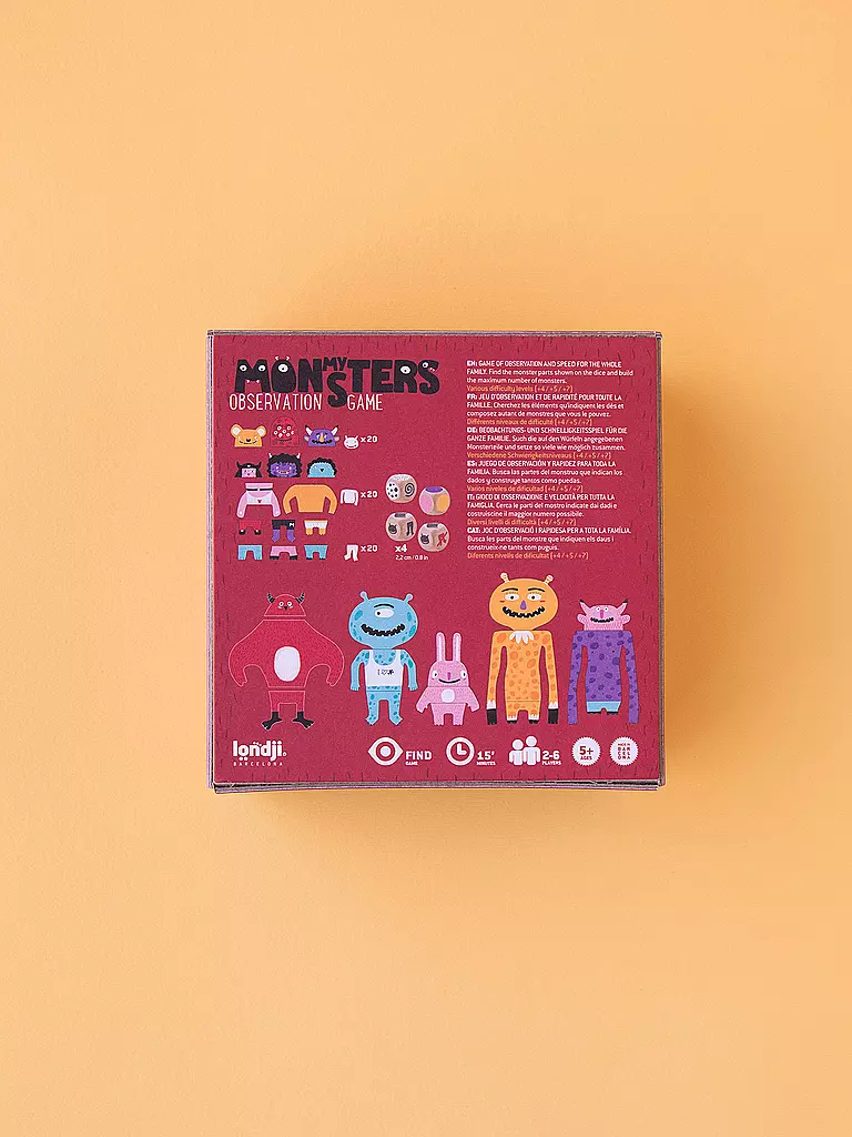LONDJI | Juego de cartas MY MONSTERS | 
