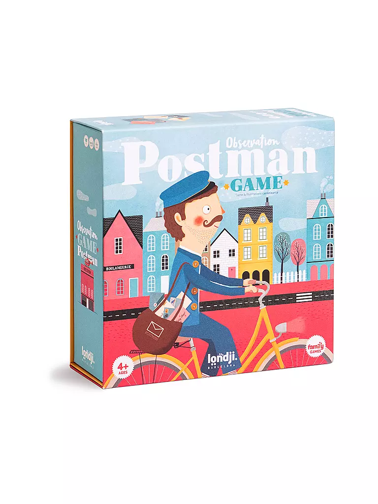 LONDJI | Juego de mesa POSTMAN | Multicolor