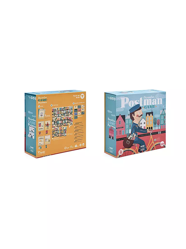 LONDJI | Juego de mesa POSTMAN | Multicolor