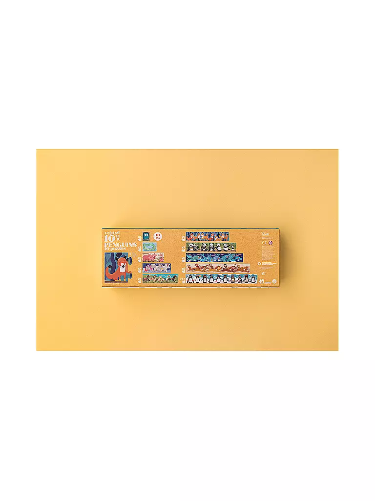 LONDJI | Puzzle 10 PINGUINS 55 Teile  | Multicolor