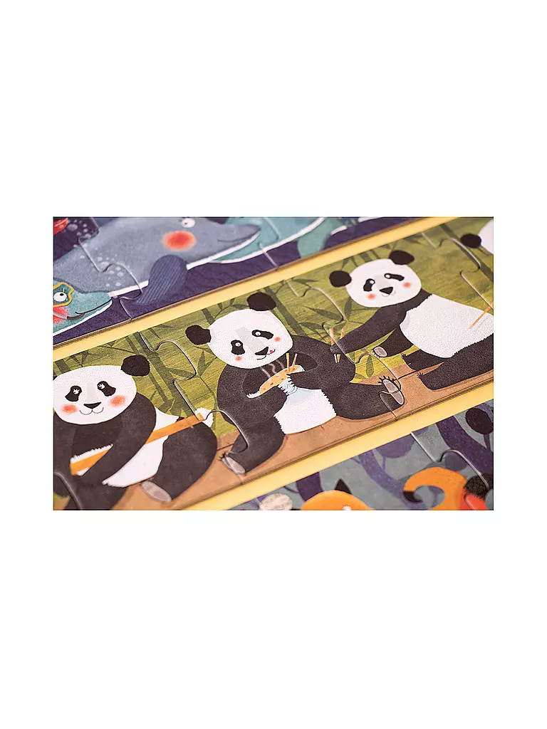 LONDJI | Puzzle 10 PINGUINS 55 Teile  | Multicolor