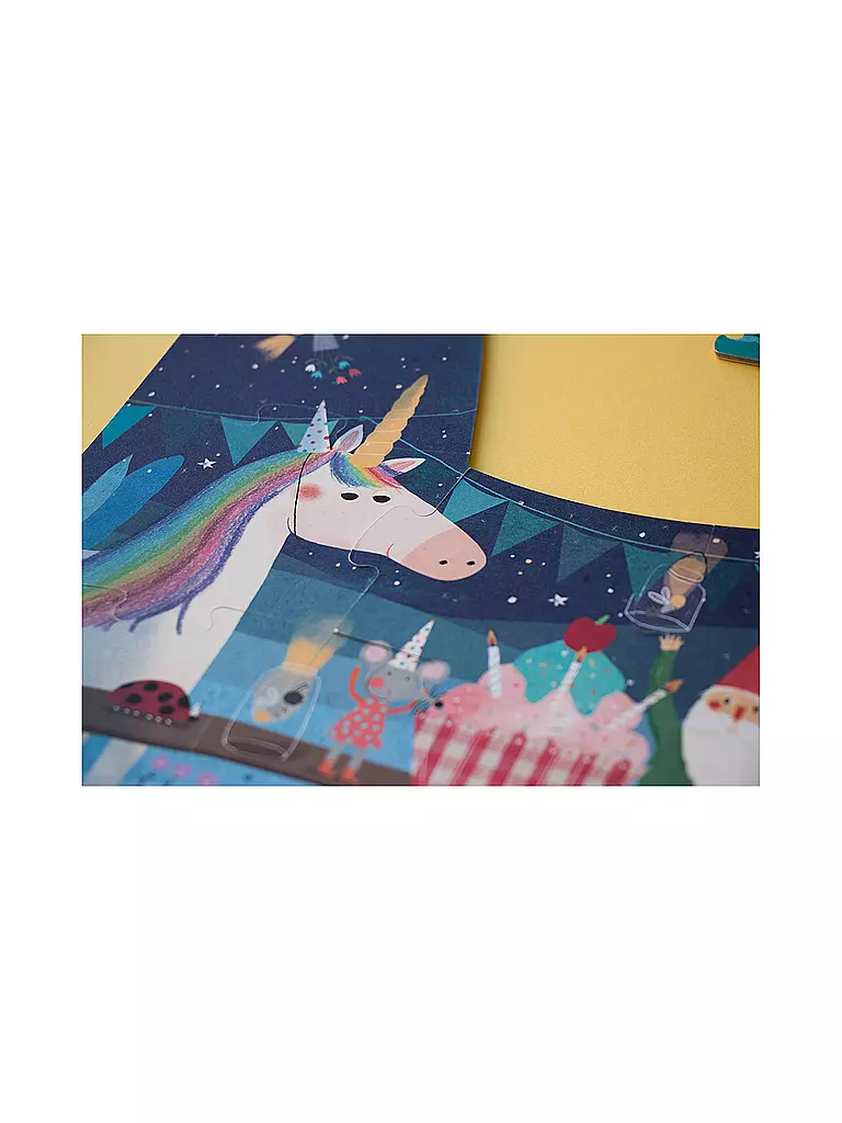 LONDJI | Puzzle HAPPY BIRTHDAY UNICORN | Multicolor