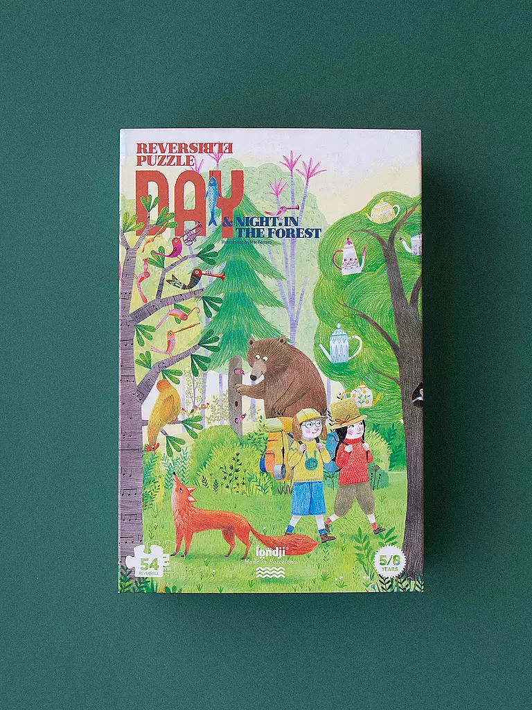 LONDJI | Puzzle NOCHE Y DÍA EN EL BOSQUE | 