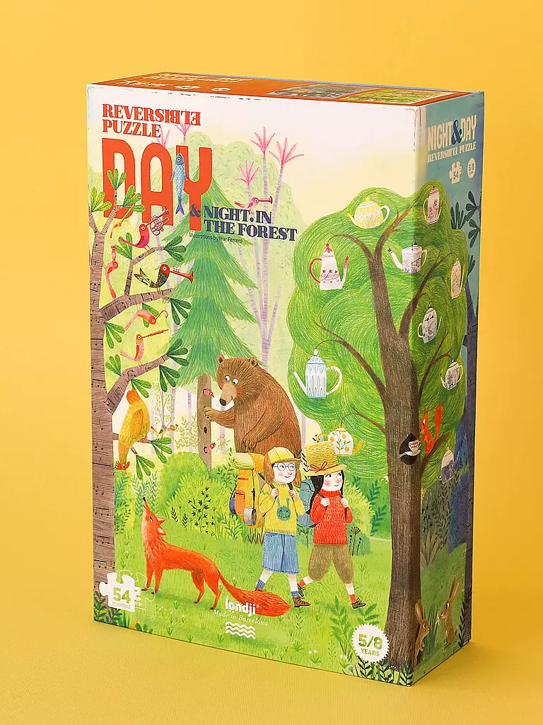 LONDJI | Puzzle NOCHE Y DÍA EN EL BOSQUE | 