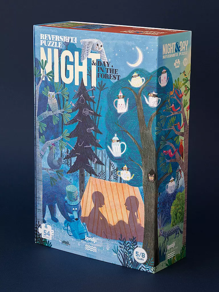 LONDJI | Puzzle NOCHE Y DÍA EN EL BOSQUE | 