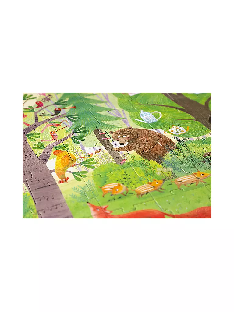 LONDJI | Puzzle NOCHE Y DÍA EN EL BOSQUE | 