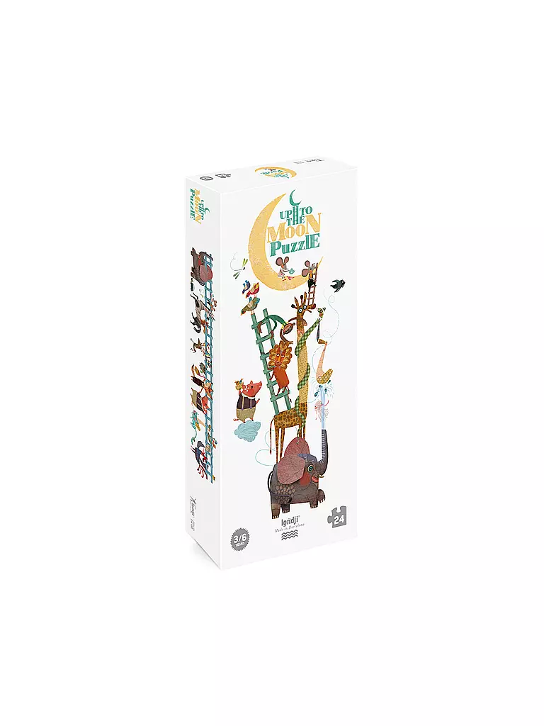 LONDJI | Puzzle UP TO THE MOON 24 piezas | Multicolor
