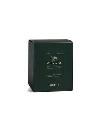 LOOOPS | Vela perfumada 75g Ruhe der Winterzeit