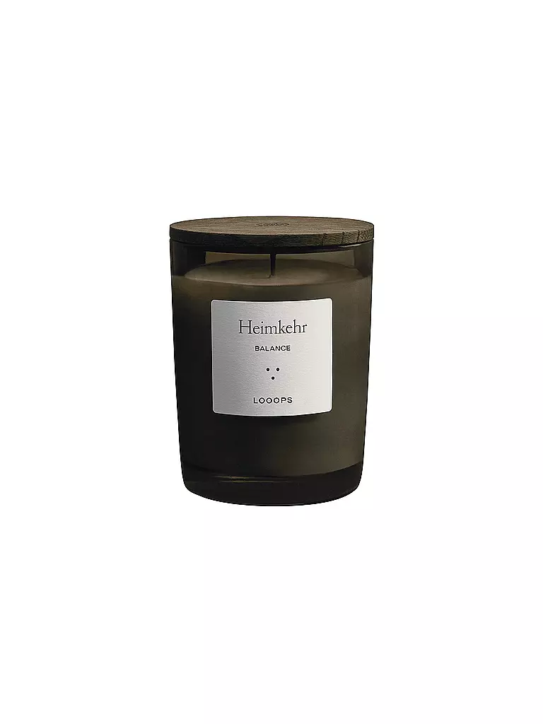 LOOOPS | Vela perfumada 250g  HEIMKEHR | Verde oscuro