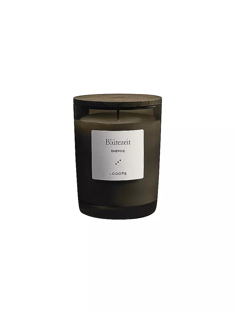 LOOOPS | Vela perfumada 250g BLUETEZEIT | Verde oscuro