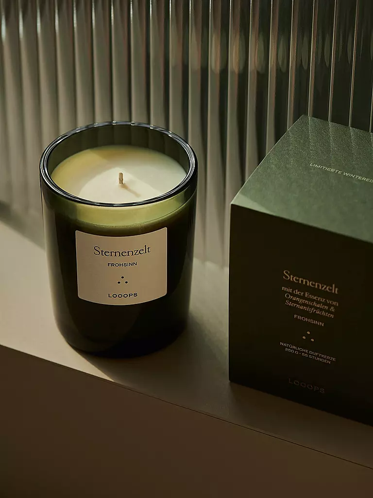 LOOOPS | Vela perfumada 250g STERNENZELT | 