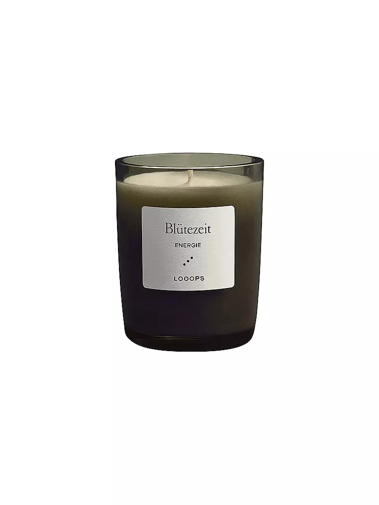 LOOOPS | Vela perfumada 75g BLÜTEZEIT | Verde oscuro