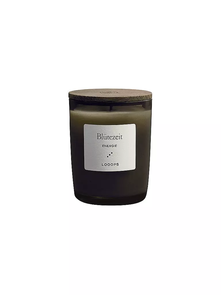 LOOOPS | Vela perfumada 75g BLÜTEZEIT | Verde oscuro