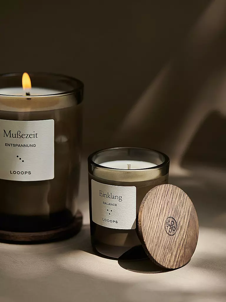 LOOOPS | Vela perfumada 75g EINKLANG | Verde oscuro