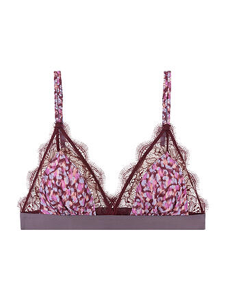 LOVE STORIES | Sujetador sin aros LOVE LACE burdeos