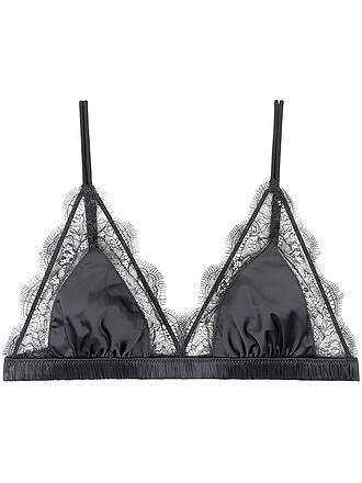 LOVE STORIES | Sujetador sin aros LOVE LACE antracita