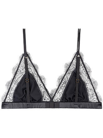 LOVE STORIES | Sujetador sin aros LOVE LACE antracita
