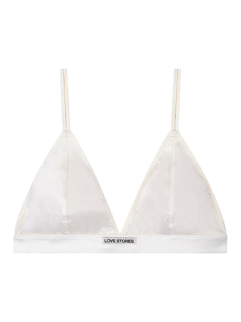 love stories Sujetador de triángulo DARLING blanco roto crema