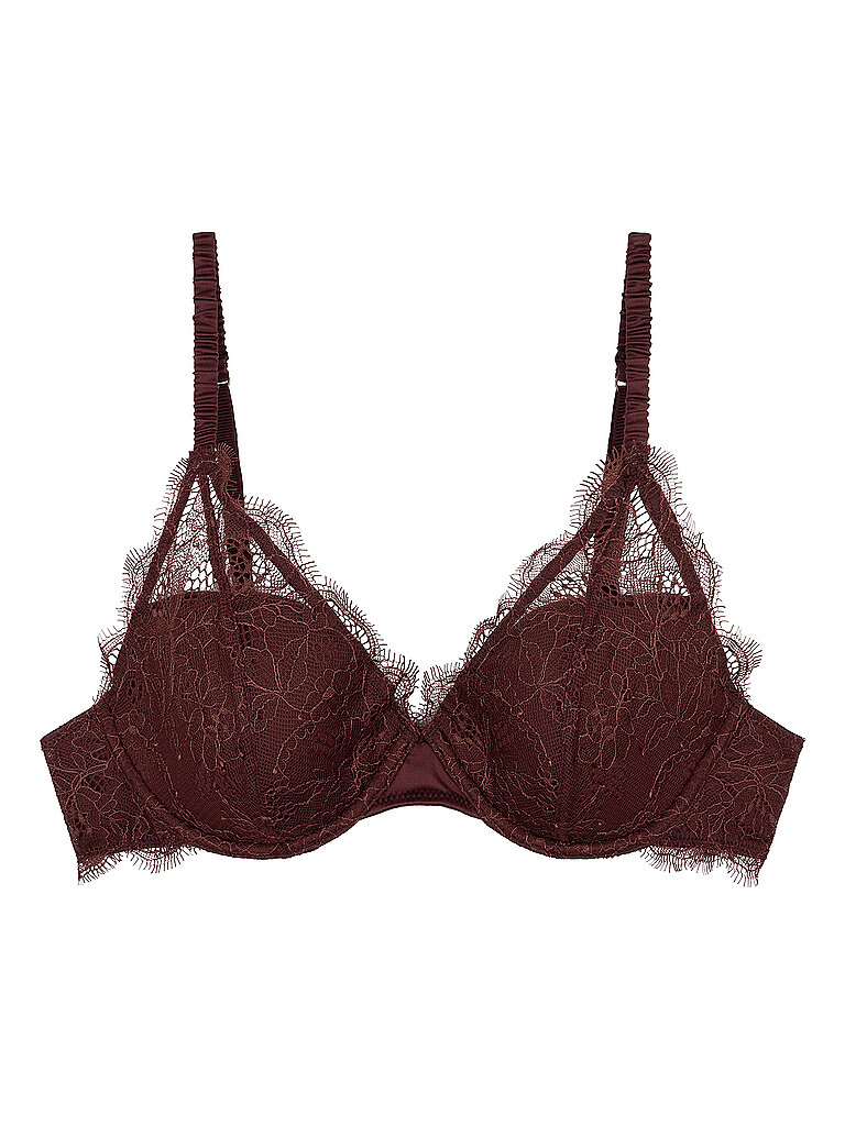 Sujetador con aros GWYNETH Dark Brown marrón 75C