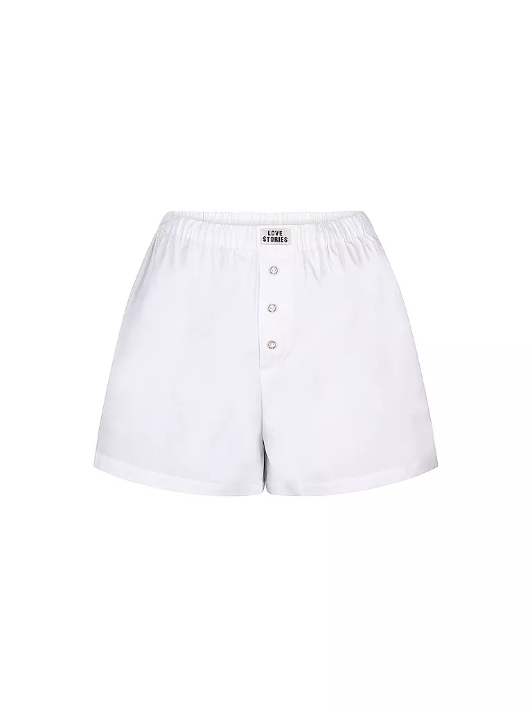 LOVE STORIES | Boxershorts JAMES JUST MARRIED white | Blanco