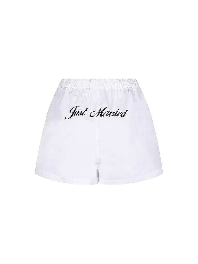 LOVE STORIES | Boxershorts JAMES JUST MARRIED white | Blanco