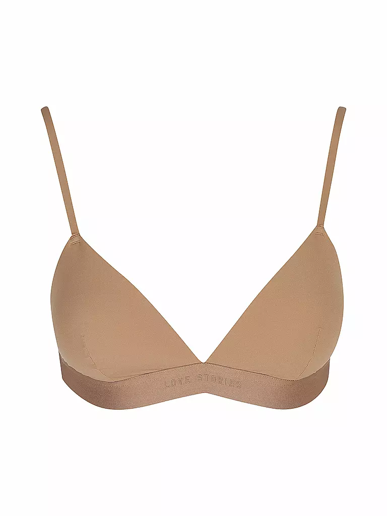 LOVE STORIES | Bralette Essentials Coco | Marrón