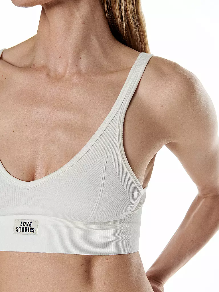 LOVE STORIES | Bustier POSEY blanco hueso | 