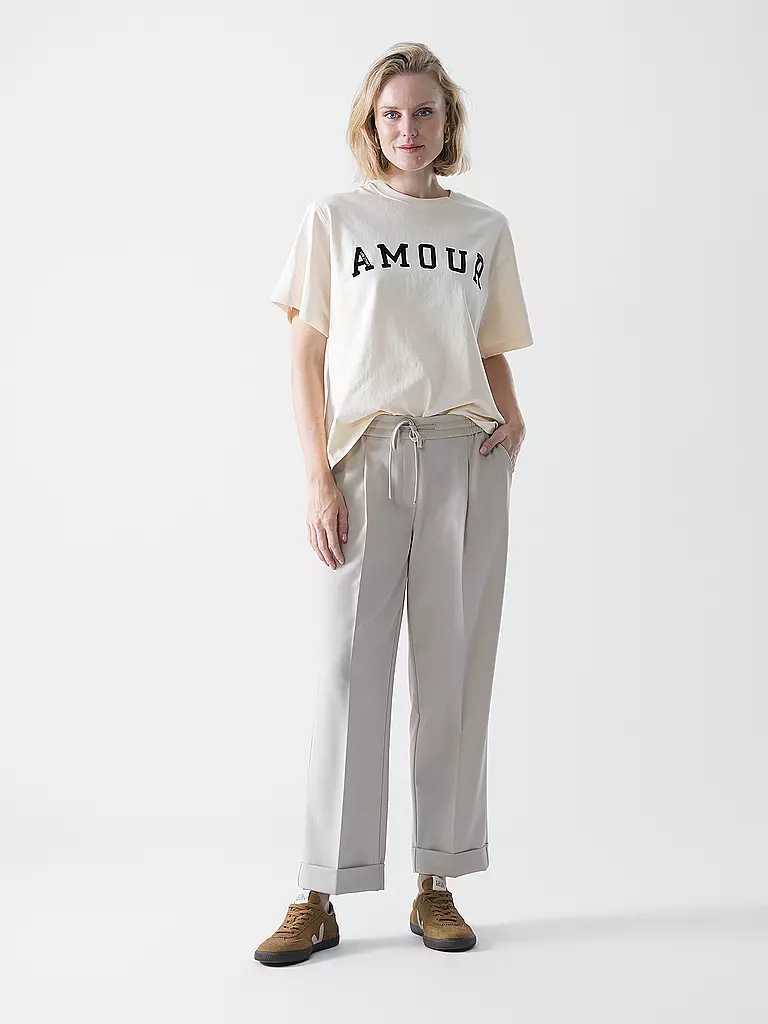 LOVE STORIES | Camiseta Loungewear JOSIE | Crema