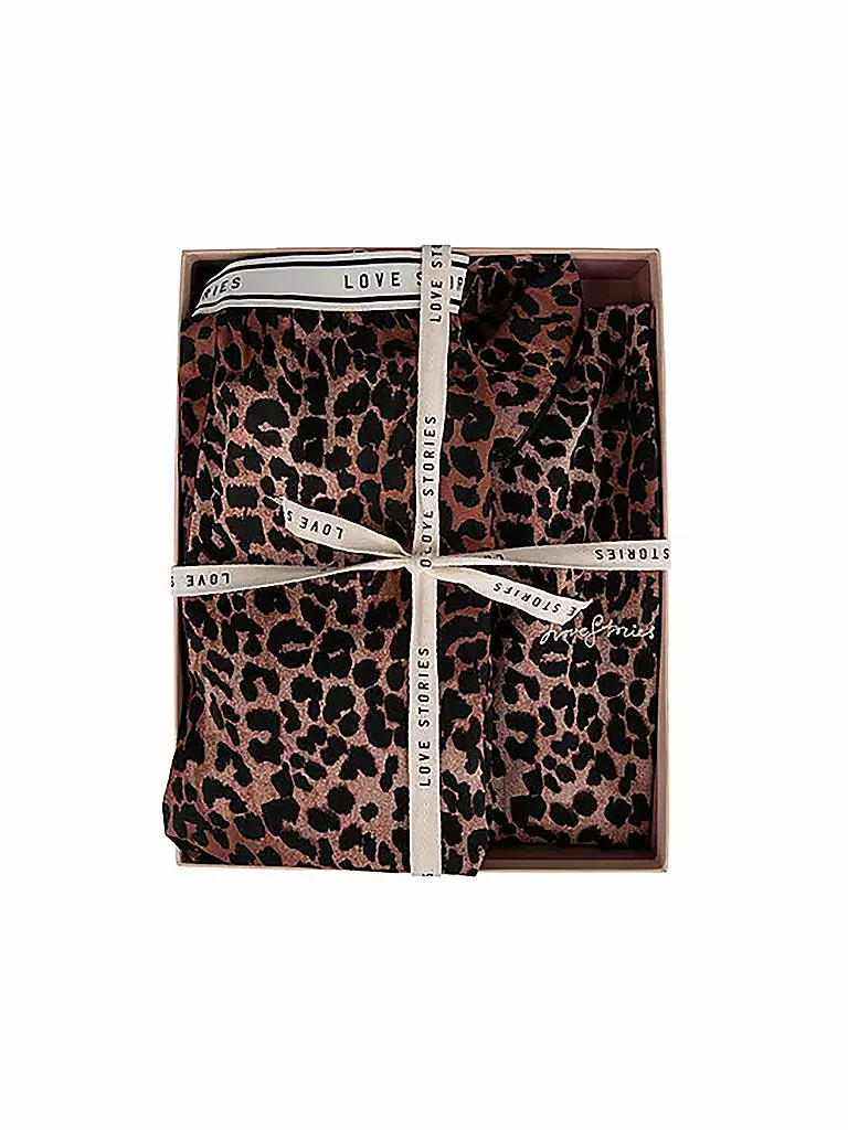 LOVE STORIES | Geschenkeset Pyjama  JOE | Marrón