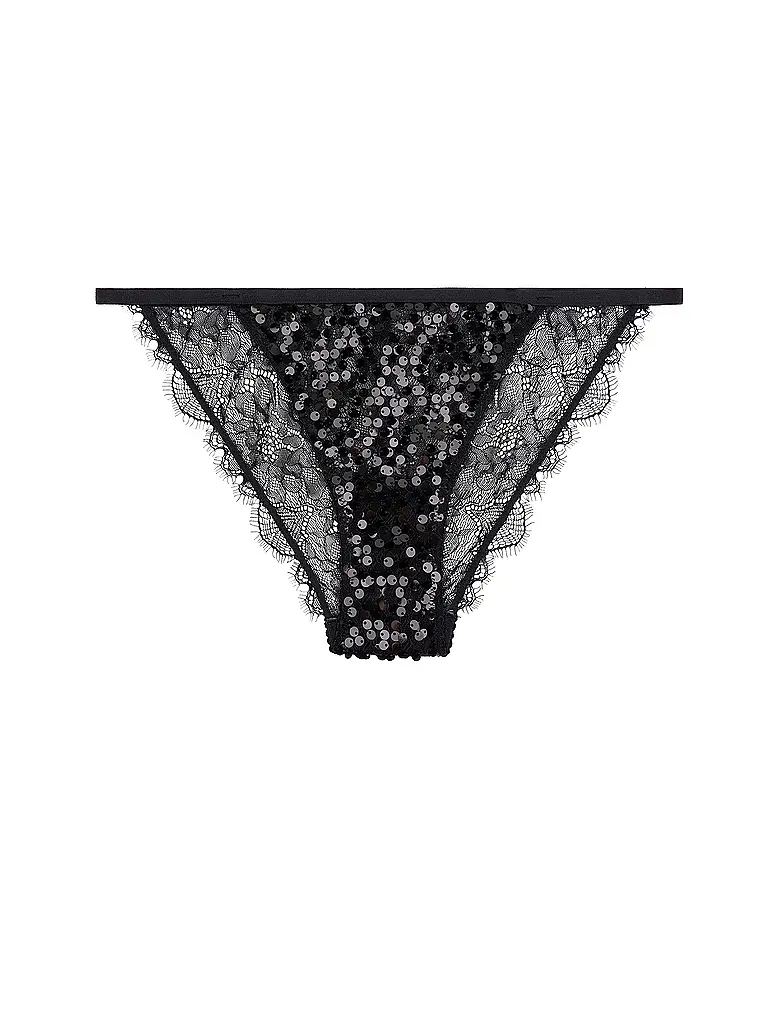 LOVE STORIES | Slip WILD ROSE black | Negro