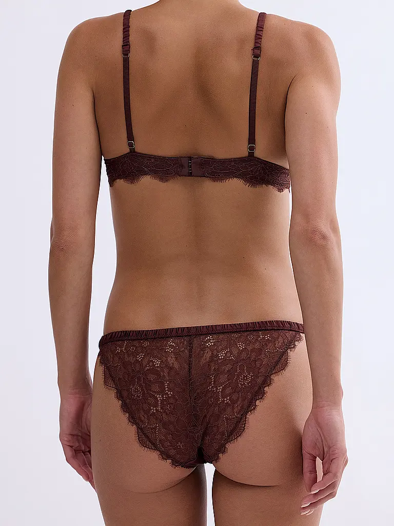 LOVE STORIES | Slip WILD ROSE Marrón Oscuro | 