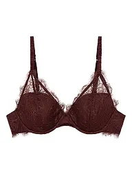 LOVE STORIES | Sujetador con aros GWYNETH Dark Brown | Marrón