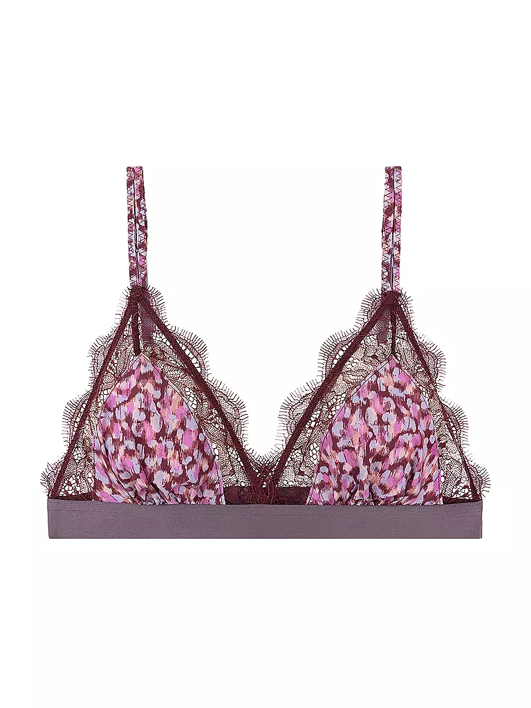 LOVE STORIES | Sujetador sin aros LOVE LACE burdeos | Baya