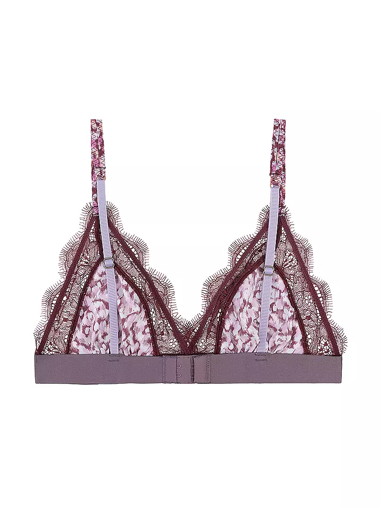 LOVE STORIES | Sujetador sin aros LOVE LACE burdeos | Baya