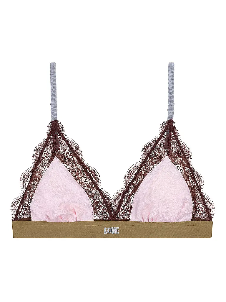LOVE STORIES | Sujetador sin aros LOVE LACE Rosa | Rosa