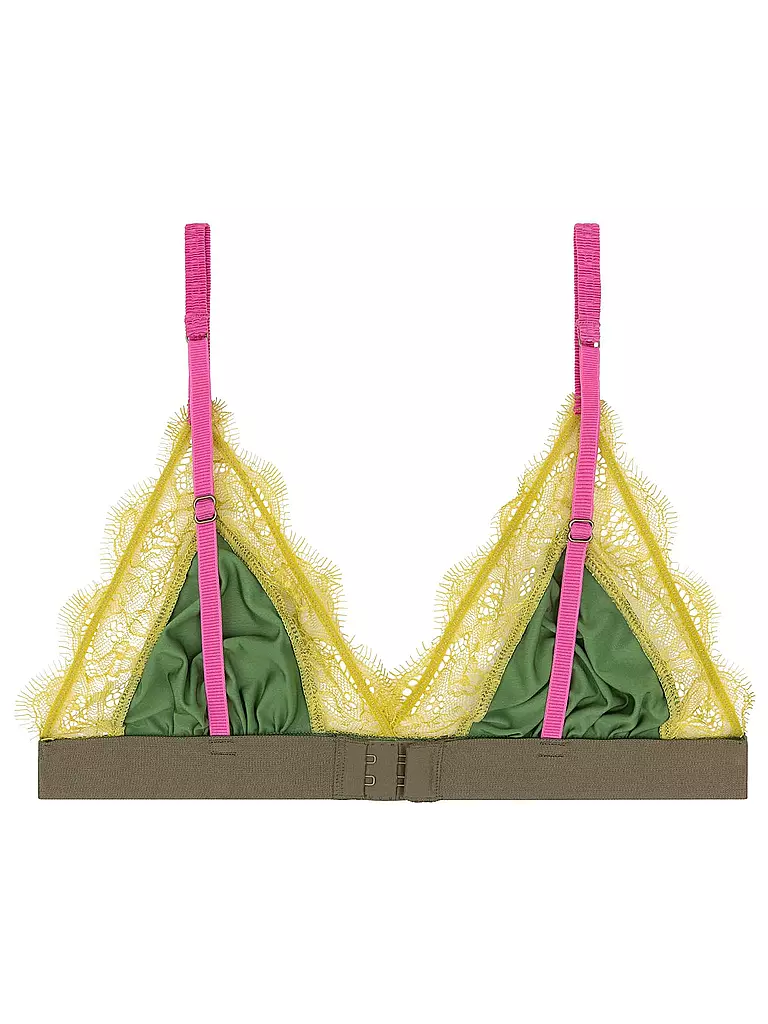 LOVE STORIES | Sujetador sin aros LOVE LACE verde | 