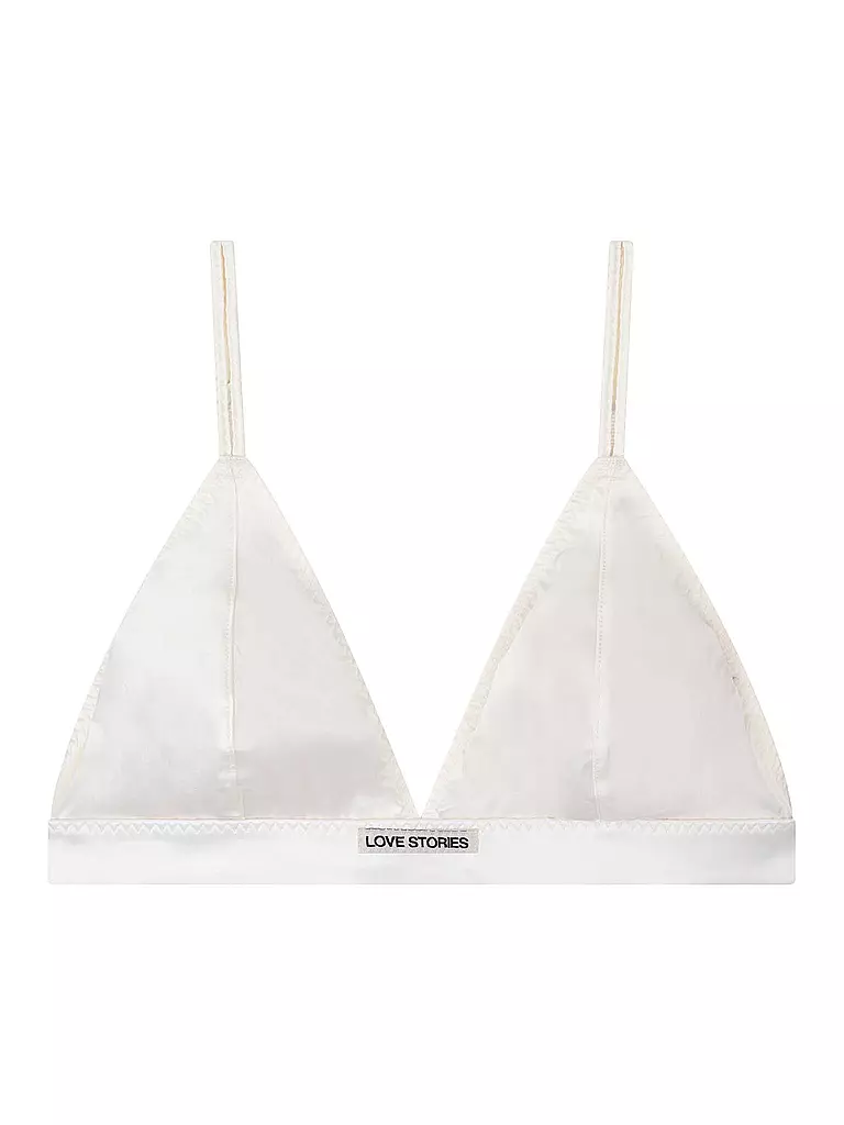 LOVE STORIES | Sujetador triángulo DARLING blanco hueso | Crema
