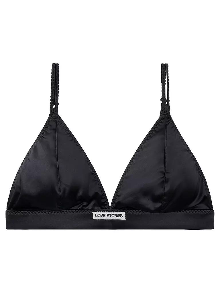 LOVE STORIES | Sujetador triangular DARLING negro | Negro
