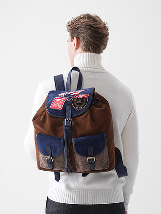 LUIS TRENKER | Mochila tradicional LUMARCEL azul oscuro