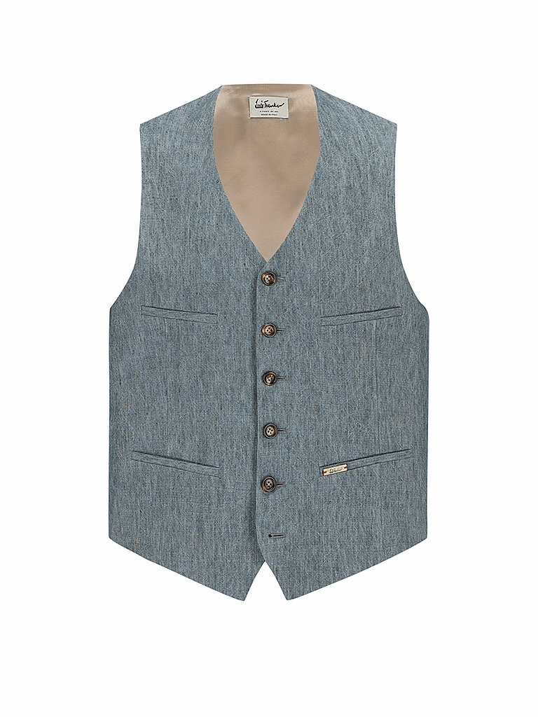 Chaleco tradicional LUSEBASTIAN azul 50